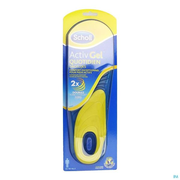 Scholl Activgel Quotidien Homme 1