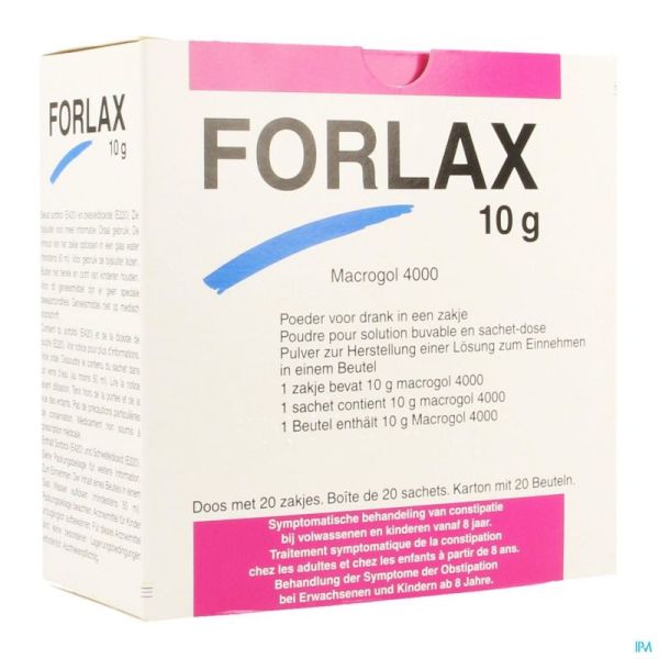 Forlax 10g Sachets - Zakjes 20