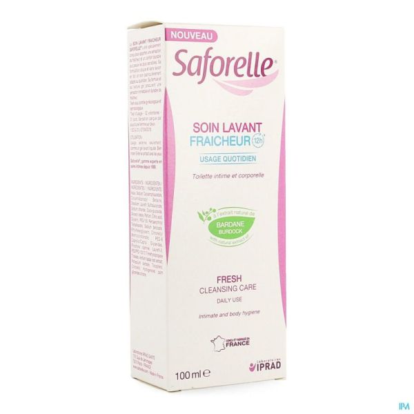 Saforelle Soin Lavant Fraicheur Fl 100ml