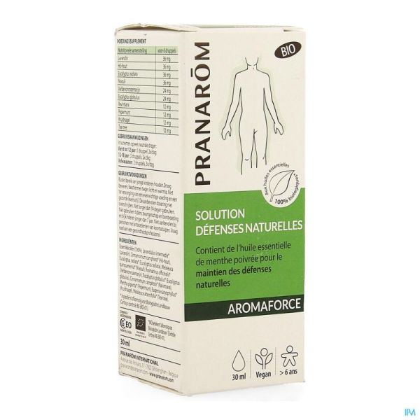 Aromaforce Defenses Naturelles Solution Bio 30ml