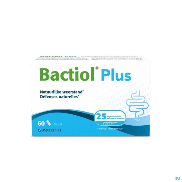 Bactiol Plus Caps 60 27716 Metagenics