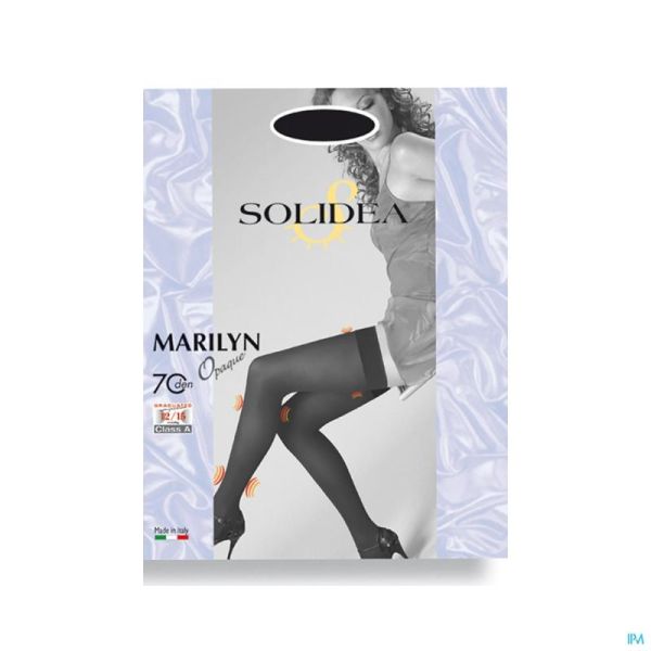 Solidea Bas Marilyn 70 Opaque Nero 4-l