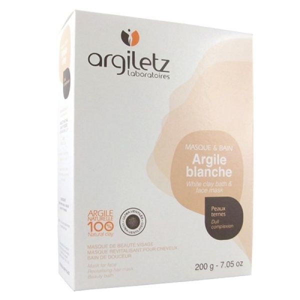 Argiletz argile blanche ultra ventilee pdr 200g