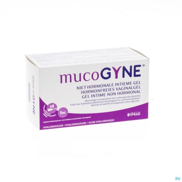 Mucogyne Gel Intime N/hormonal Unidose 8x5ml