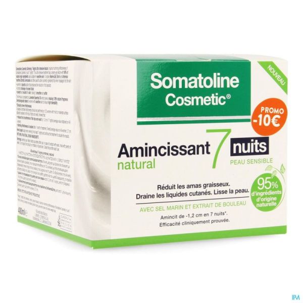 Somatoline Cosm.amincis.7nuits Natural 400ml -10€