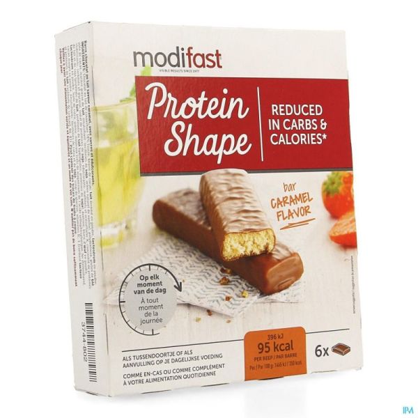 Modifast Protein Shape Bar.ch.car.6x27g Cfr2901858