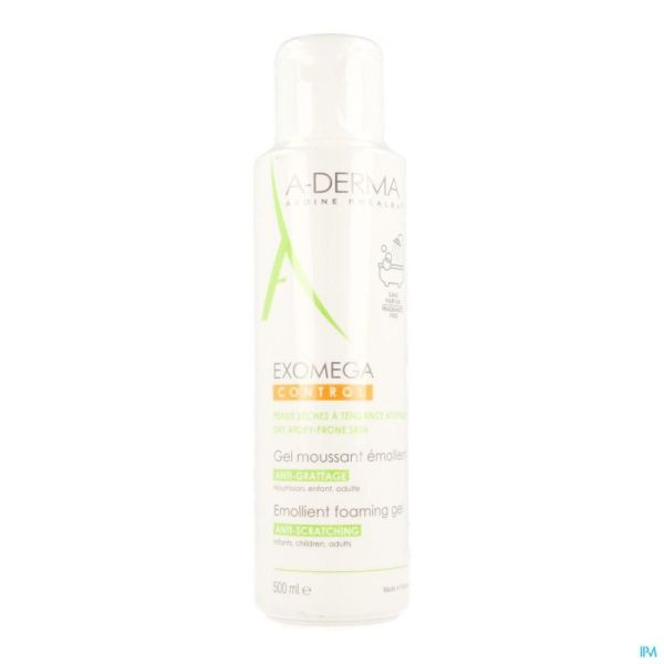 Aderma Exomega Control Gel Emollient Fl 500ml