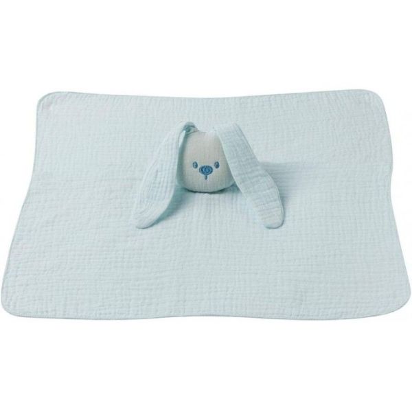 Nattou Lapidou Doudou Lange Aqua Bleu Otc Sol