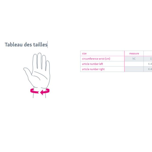 Manumed active E⁺motion® gauche taille 3