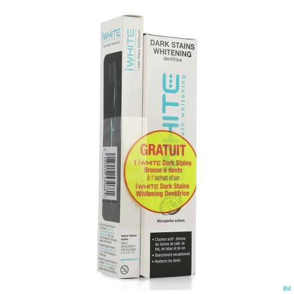 Dentifrice Iwhite Dark Stains Whitenig Tube 75ml