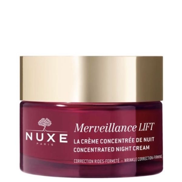 Nuxe Merveillance Lift Cr Conc.nuit Corr.rid. 50ml