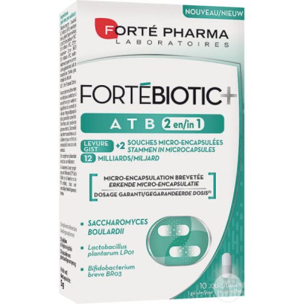 Fortebiotic+ Atb 2en1 V-caps 10