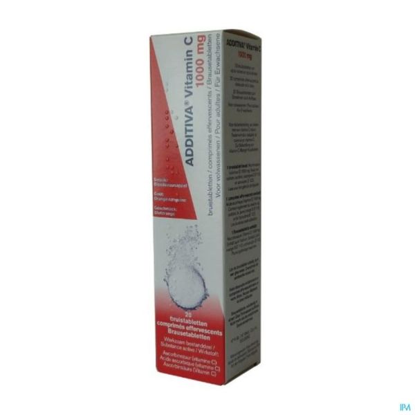 Additiva Vitamin C 1000mg Comp Efferv. 20