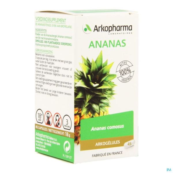 Arkogelules Ananas Vegetal 45