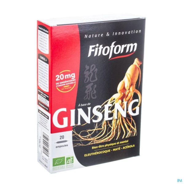 Ginseng Mate Bio Amp 20 Fitoform