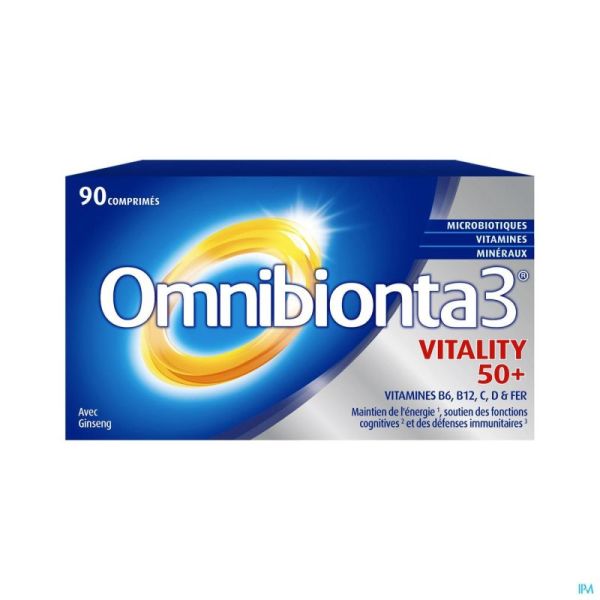 Omnibionta 3 Vitality 50+ Comp 90