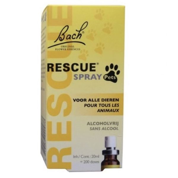 Bach rescue pets spray 20ml