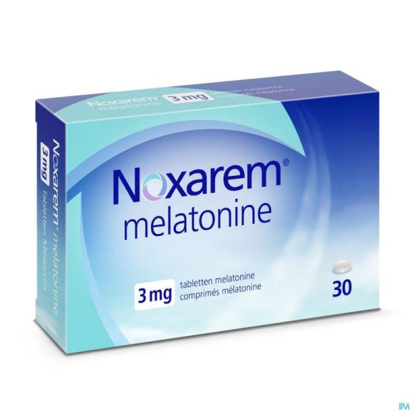 Noxarem Melatonine 3mg Comp 30