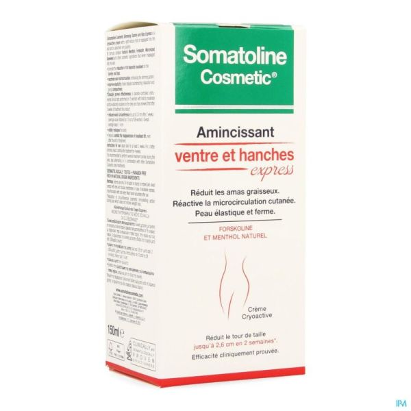 Somatoline Cosm.ventre & Hanches Advance 1 150ml