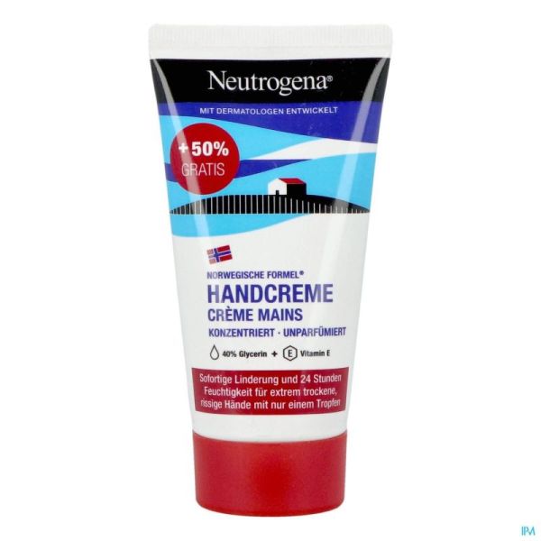 Neutrogena Creme Mains Conc. S/parfum 75ml