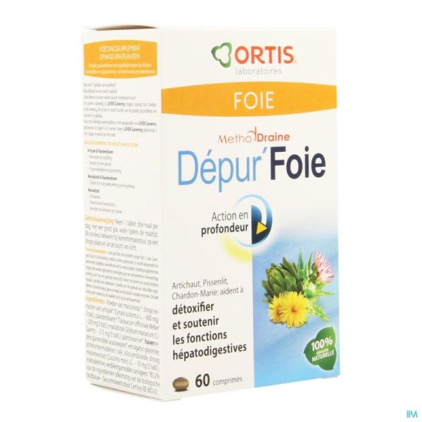 Ortis Methoddraine Depur Foie Comp 4x15