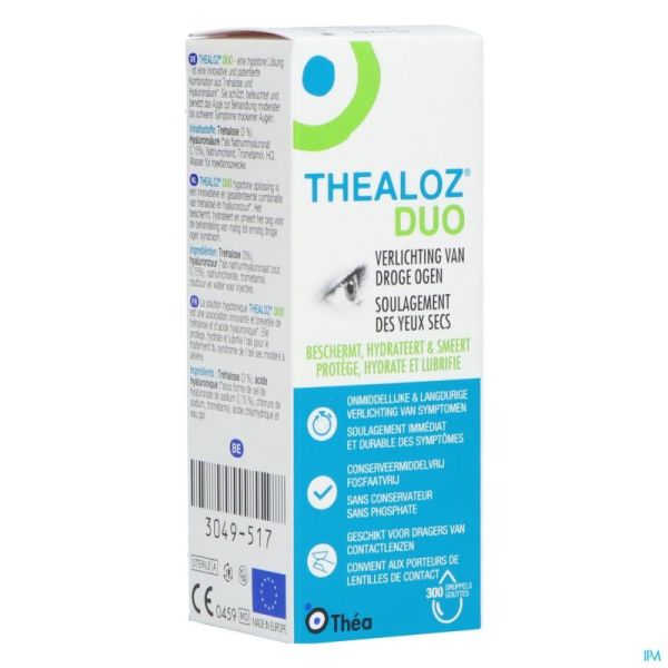 Thealoz Duo Gutt Oculaires 10ml Rempl.2506780