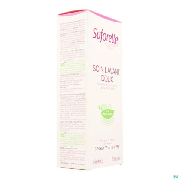 Saforelle Soin Lavant Doux Sol Fl 500ml