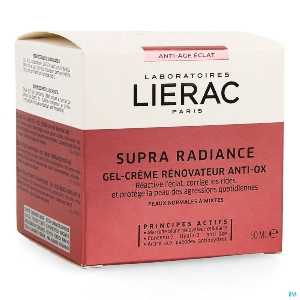 Lierac Supra Radiance Gel Pot 50ml