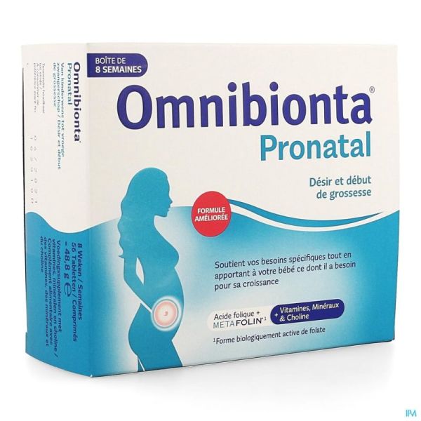 Omnibionta Pronatal 8 Semaine Comp 56