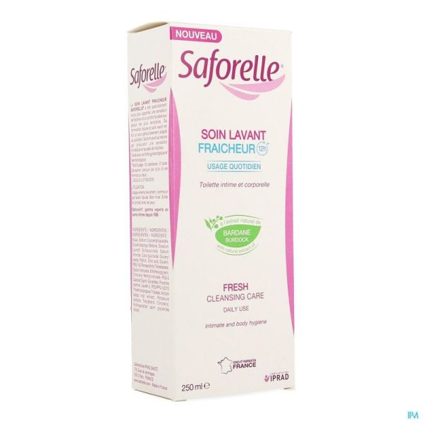 Saforelle Soin Lavant Fraicheur Fl 250ml