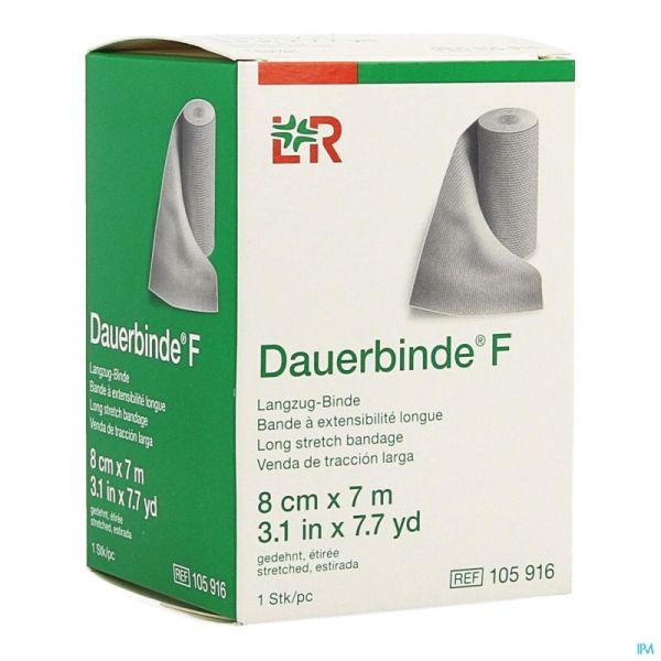 Dauerbinde F 8cm X 7m 1 105916