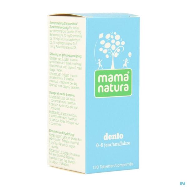 Mama natura dento 120 comprimés 