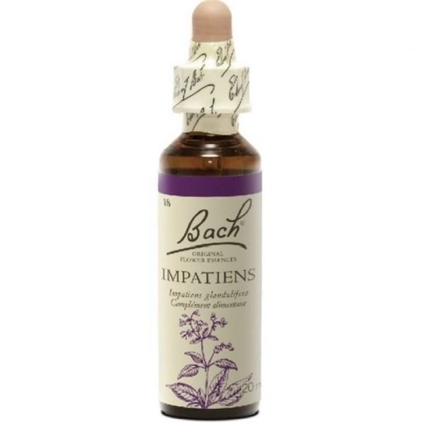 Bach flower remedie 18 impatiens    20ml