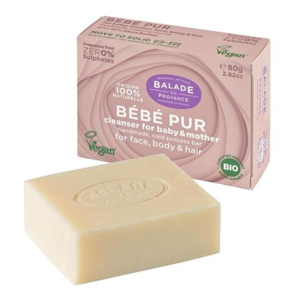 Balade En Provence Bebe Pur Nettoyant Solide 80g