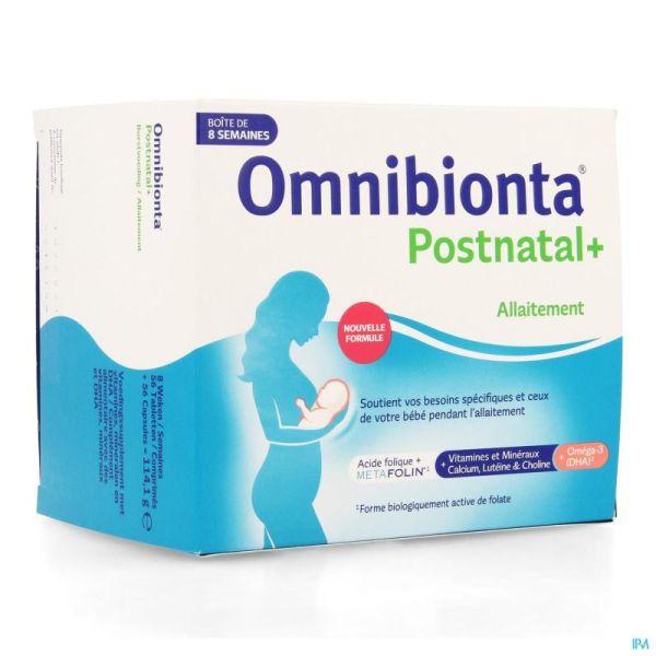 Omnibionta Postnatal+ Comp + Caps 2x56