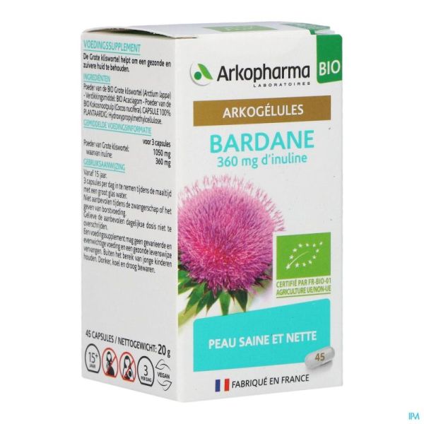 Arkogelules Bardane Bio 45