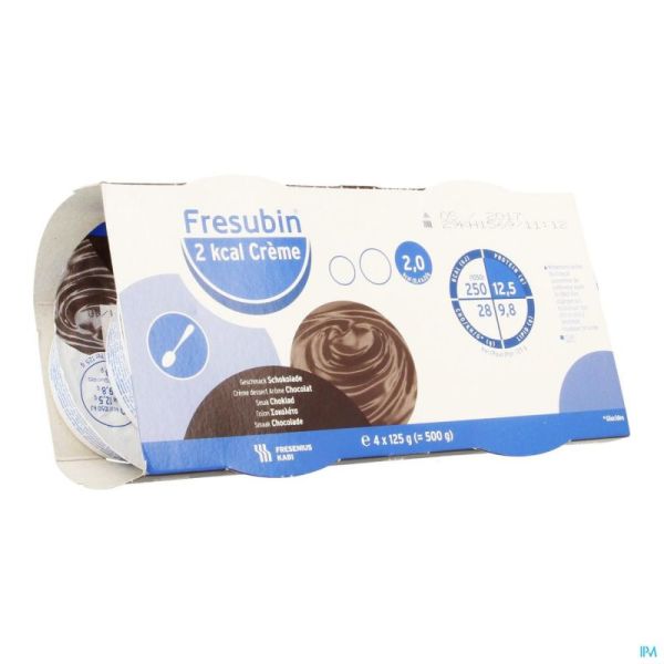 Fresubin 2kcal Creme Chocolat Pot 4x125g