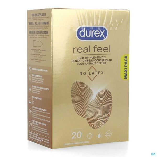 Durex Real Feel Condoms 20