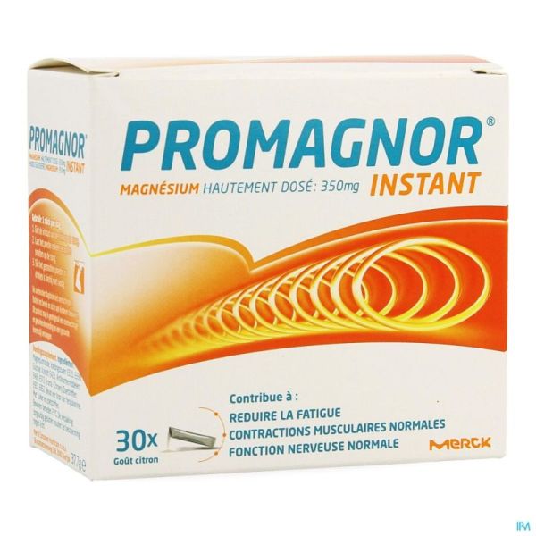 Promagnor Instant Citron Stick 30 X 350mg