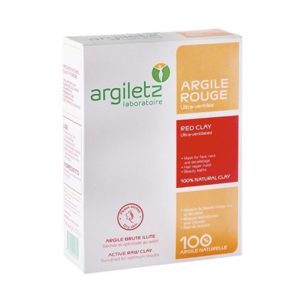 Argiletz argile rouge ultra ventilee pdr 200g