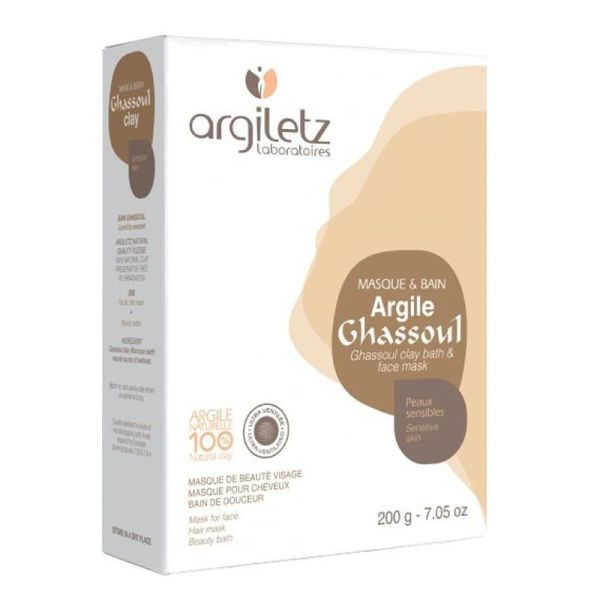 Argiletz argile ghassoul ultra ventillee  pdr 200g