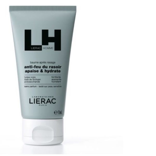 Lierac Homme Baume Apaisant Apres Rasage Tube 75ml