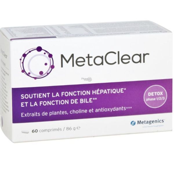 Metaclear    tabl  60    metagenics