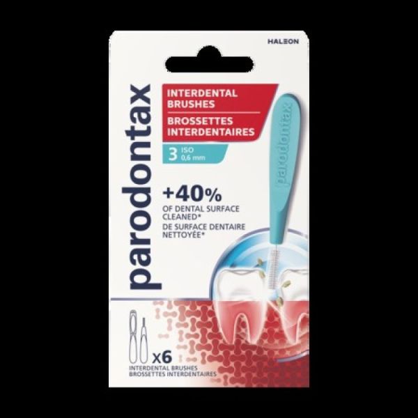 Parodontax Brossettes Interdentaires 0,6mm 6